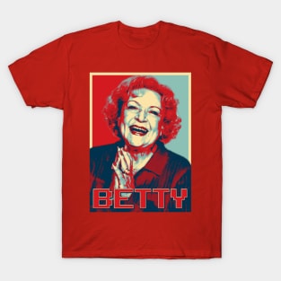 Betty White Pop Art Retro T-Shirt